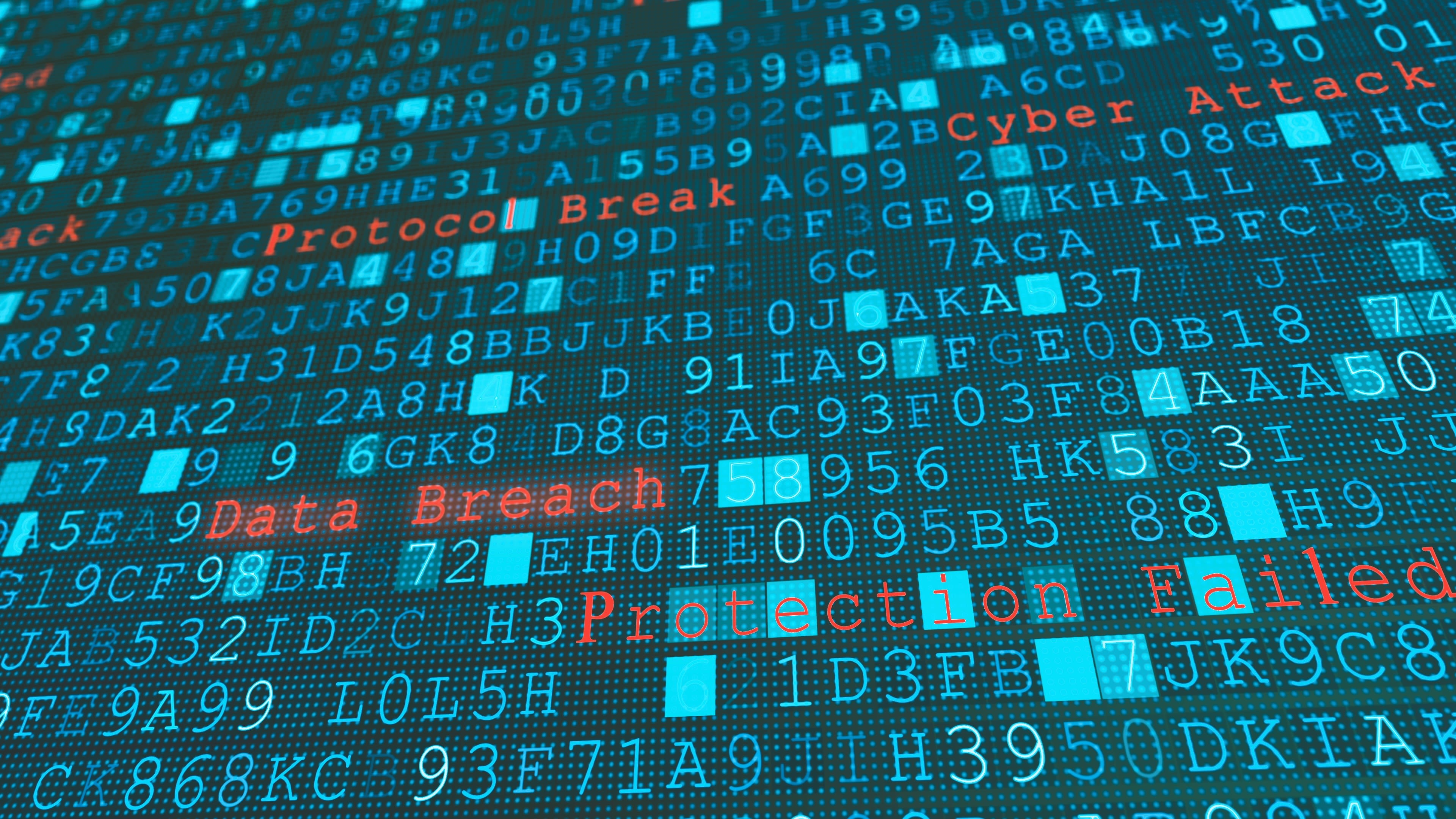 Digital wall virus data breach